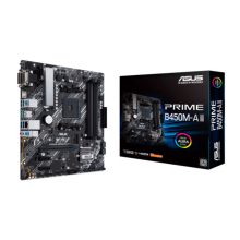 Placa base micro ATX ASUS PRIME B450M-A II, compatible con AMD B450 y Zócalo AM4, SKU 90MB15Z0-M0EAY0