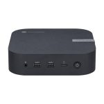 Imagen del ASUS Chromebox CHROMEBOX5-SC002UN con procesador Intel Celeron 7305, 4 GB de RAM DDR4-SDRAM, 128 GB SSD, ChromeOS, en color negro, SKU 90MS02N1-M00180