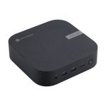 Imagen del ASUS Chromebox CHROMEBOX5-SC002UN con procesador Intel Celeron 7305, 4 GB de RAM DDR4-SDRAM, 128 GB SSD, ChromeOS, en color negro, SKU 90MS02N1-M00180
