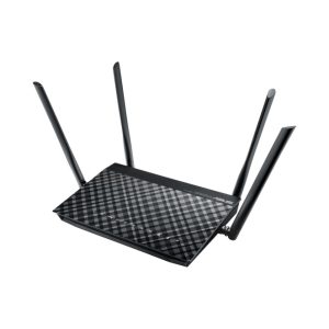 Router inalámbrico ASUS DSL-AC55U, doble banda (2,4 GHz / 5 GHz), Gigabit Ethernet, SKU 90IG02B0-BM3110