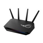 ASUS GS-AX3000 AiMesh router inalámbrico Gigabit Ethernet de doble banda en color negro, ideal para mejoras en red Wi-Fi SKU GS-AX3000
