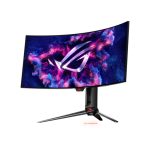 Monitor ASUS ROG Swift OLED modelo PG34WCDM con pantalla de 34 pulgadas, resolución 3440 x 1440 Pixeles, categoría UltraWide Quad HD, color negro. SKU: 90LM09L0-B01A70.