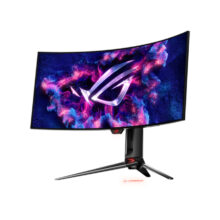 Monitor ASUS ROG Swift OLED modelo PG34WCDM con pantalla de 34 pulgadas, resolución 3440 x 1440 Pixeles, categoría UltraWide Quad HD, color negro. SKU: 90LM09L0-B01A70.