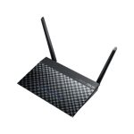 Router inalámbrico ASUS RT-AC51U de doble banda con frecuencias de 2.4 GHz y 5 GHz, color negro, SKU RT-AC51U