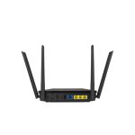 ASUS RT-AX1800U router inalámbrico de doble banda (2,4 GHz / 5 GHz) en color negro con SKU: RT-AX1800U