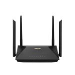 ASUS RT-AX1800U router inalámbrico de doble banda (2,4 GHz / 5 GHz) en color negro con SKU: RT-AX1800U