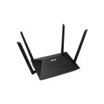 ASUS RT-AX1800U router inalámbrico de doble banda (2,4 GHz / 5 GHz) en color negro con SKU: RT-AX1800U