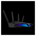 ASUS RT-AX82U router inalámbrico con Gigabit Ethernet, doble banda 2,4 GHz y 5 GHz en color negro, SKU RT-AX82U