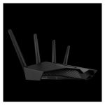ASUS RT-AX82U router inalámbrico con Gigabit Ethernet, doble banda 2,4 GHz y 5 GHz en color negro, SKU RT-AX82U