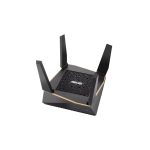 ASUS RT-AX92U router inalámbrico tribanda con Gigabit Ethernet, frecuencias 2,4 GHz y 5 GHz, SKU RT-AX92U 1pack