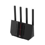 Router inalámbrico ASUS RT-BE92U tribanda con capacidades de 2.4 GHz, 5 GHz y 6 GHz en color negro, SKU 90IG0950-MO9A0V