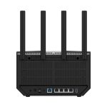 Router inalámbrico ASUS RT-BE92U tribanda con capacidades de 2.4 GHz, 5 GHz y 6 GHz en color negro, SKU 90IG0950-MO9A0V
