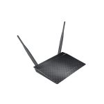 Router inalámbrico ASUS RT-N12E de alta velocidad Ethernet en color negro metálico. SKU RT-N12E.