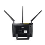 ASUS RT-N66U router inalámbrico doble banda 2.4 GHz / 5 GHz en color negro, SKU RT-N66U