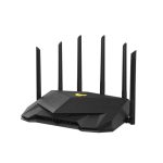 Router ASUS TUF Gaming AX5400 inalámbrico, Gigabit Ethernet, doble banda 2,4 GHz / 5 GHz en color negro. SKU 90IG06T0-MO3100