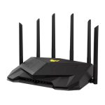 Router ASUS TUF Gaming AX6000, doble banda (2,4 GHz / 5 GHz), Gigabit Ethernet, color negro. SKU 90IG07X0-MO3C00