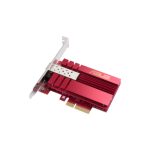 Imagen del adaptador de red interno ASUS XG-C100F con capacidad de fibra de 10000 Mbit/s, SKU XG-C100F