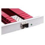 Imagen del adaptador de red interno ASUS XG-C100F con capacidad de fibra de 10000 Mbit/s, SKU XG-C100F