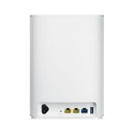 ASUS ZenWiFi AX Hybrid (XP4) doble banda 2,4 GHz y 5 GHz con Wi-Fi 6 (802.11ax) en color blanco. SKU: ZenWiFi AX Hybrid (XP4) (2pk White).
