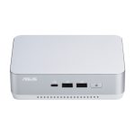ASUS NUC 14 Pro+ compacto en color blanco con especificaciones avanzadas, modelo RNUC14RVSU700002I UCFF y SKU 90AR0051-M000A0
