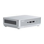 ASUS NUC 14 Pro+ compacto en color blanco con especificaciones avanzadas, modelo RNUC14RVSU700002I UCFF y SKU 90AR0051-M000A0