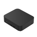 ASUS NUC 14 Essential Barebone en color negro, modelo RNUC14MNK2500002, equipado con procesador N250. SKU 90AR00M2-M00030