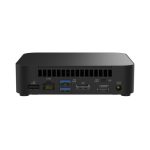 Imagen del ASUS NUC 14 Essential Barebone en color negro con procesador Intel, modelo RNUC14MNK3500002, SKU: 90AR00M2-M00090