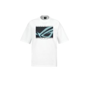 Camiseta de algodón ASUS ROG Cosmic Wave con diseño gráfico SKU 90GC0160-BST0C0