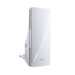 Imagen del ASUS RP-AX58, un transmisor de red blanco con velocidades de 10, 100 y 1000 Mbit/s. SKU: 90IG07C0-MO0C10