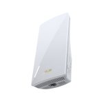 Imagen del ASUS RP-AX58, un transmisor de red blanco con velocidades de 10, 100 y 1000 Mbit/s. SKU: 90IG07C0-MO0C10