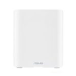 Router ASUS ZenWiFi BT10 Tribanda con Wi-Fi 7 (802.11be), compatible con 2.4 GHz, 5 GHz y 6 GHz, color blanco. SKU 90IG08Y0-MO3C60