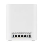 Imagen del ASUS ZenWiFi BT8 en blanco, un sistema de red tribanda con Wi-Fi 7 (802.11be), SKU 90IG0930-MO3B20