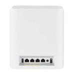 Imagen del ASUS ZenWiFi BT8 en blanco, un sistema de red tribanda con Wi-Fi 7 (802.11be), SKU 90IG0930-MO3B20