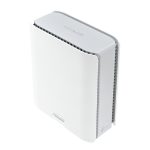 Imagen del ASUS ZenWiFi BT8 en blanco, un sistema de red tribanda con Wi-Fi 7 (802.11be), SKU 90IG0930-MO3B20