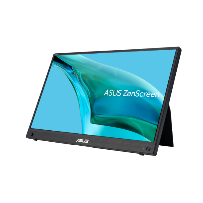 ASUS ZenScreen 15.6 pulgadas Full HD portátil negro Monitor portátil ASUS ZenScreen MB16AHG de 15.6 pulgadas con resolución 1920 x 1080 Pixeles, Full HD en color negro, SKU 90LM08U0-B02170