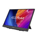 Monitor ASUS ProArt modelo PA16USV, pantalla de 15.6 pulgadas con resolución 3840 x 2160 pixeles 4K Ultra HD, color negro. SKU: 90LM09Z3-B01370
