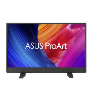Monitor ASUS ProArt modelo PA16USV, pantalla de 15.6 pulgadas con resolución 3840 x 2160 pixeles 4K Ultra HD, color negro. SKU: 90LM09Z3-B01370