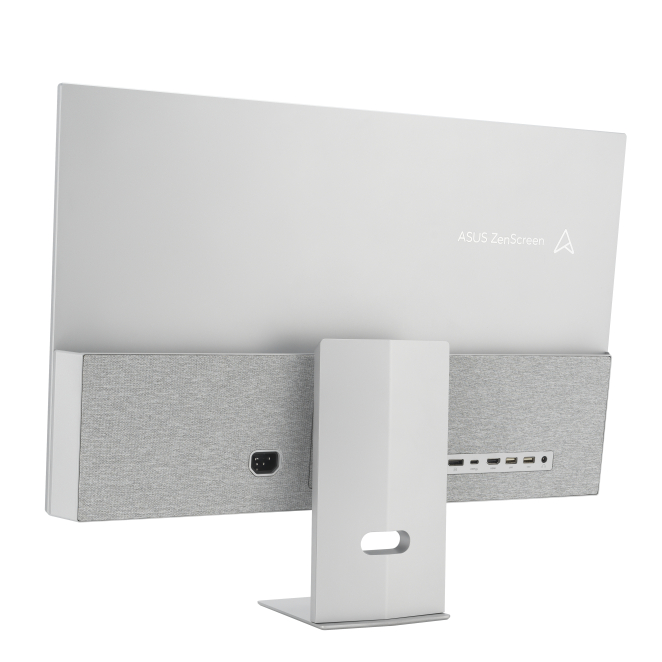 ASUS ZenScreen Smart Monitor MS27UC pantalla para PC 68,6 cm (27″) 3840 x 2160 Pixeles 4K Ultra HD LCD Gris 2 ASUS ZenScreen Smart Monitor MS27UC diferentes ángulos de vista