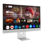 Monitor ASUS ZenScreen Smart de 27 pulgadas con resolución 3840 x 2160 Pixeles 4K Ultra HD en color gris, SKU 90LM0A3H-B01O70.