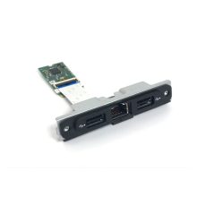 Tarjeta y adaptador de interfaz interno ASUS NUCIOALUWS con conexión RJ-45 y USB 2.0, SKU 90MA0000-P00650