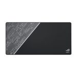 ASUS ROG Sheath BLK LTD Gaming Mouse Pad in Black, Grey, and White colors, large size for precise mouse movements, SKU 90MP00K3-B0UA00