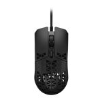 Imagen del ratón ASUS TUF Gaming M4 Air, un dispositivo de juego ambidextro con conexión USB tipo A y sensor óptico de 16000 DPI, SKU 90MP02K0-BMUA00.