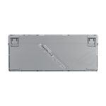 Teclado gaming ASUS ROG Azoth con conectividad RF Wireless y Bluetooth, distribución QWERTY, color blanco, SKU 90MP031A-BKSA10