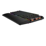 Teclado inalámbrico ASUS ROG Strix Scope II 96 para juegos con conectividad USB, RF Wireless y Bluetooth en color negro, SKU 90MP037A-BKSA00
