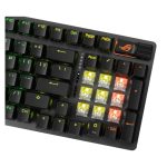 Teclado inalámbrico ASUS ROG Strix Scope II 96 para juegos con conectividad USB, RF Wireless y Bluetooth en color negro, SKU 90MP037A-BKSA00