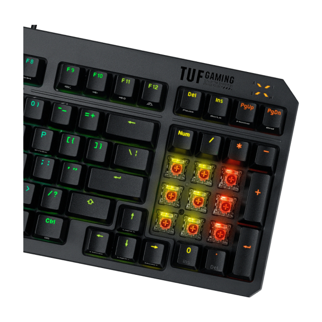 ASUS TUF Gaming K3 Gen II gaming de alto rendimiento