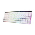 Teclado para juego ASUS blanco con conexión USB, RF Wireless y Bluetooth. SKU: 90MP03EC-BKSA10