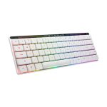 Teclado para juego ASUS blanco con conexión USB, RF Wireless y Bluetooth. SKU: 90MP03EC-BKSA10