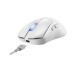 ASUS ROG Keris II Ace ratón inalámbrico óptico blanco para juegos, 42000 DPI, RF Wireless, Bluetooth, USB Type-A, SKU: 90MP03N0-BMUA10