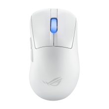 ASUS ROG Keris II Ace ratón inalámbrico óptico blanco para juegos, 42000 DPI, RF Wireless, Bluetooth, USB Type-A, SKU: 90MP03N0-BMUA10